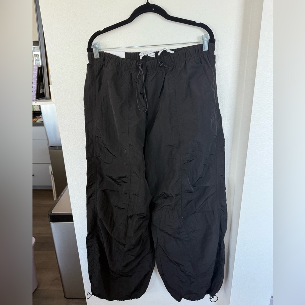 Bershka Women Black Charcoal Joggers